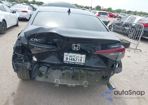 2025 Honda Civic Sport from USA, damaged, VIN 2HGFE2F58SH586781